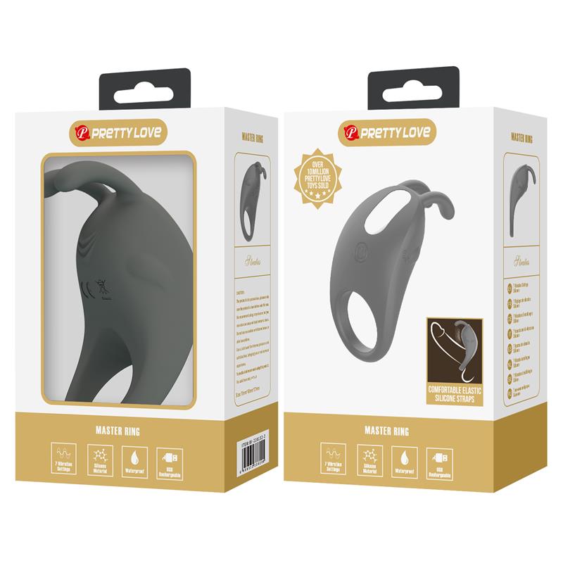 Stratus Anillo para el Pene con Vibracion