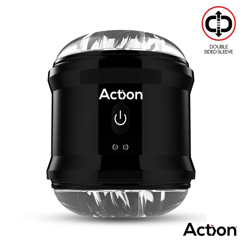 Thor Masturbador con Vibracion Doble Orificio