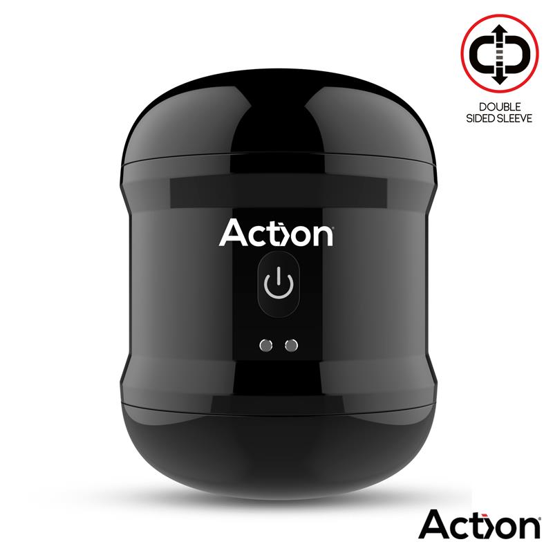 Thor Masturbador con Vibracion Doble Orificio