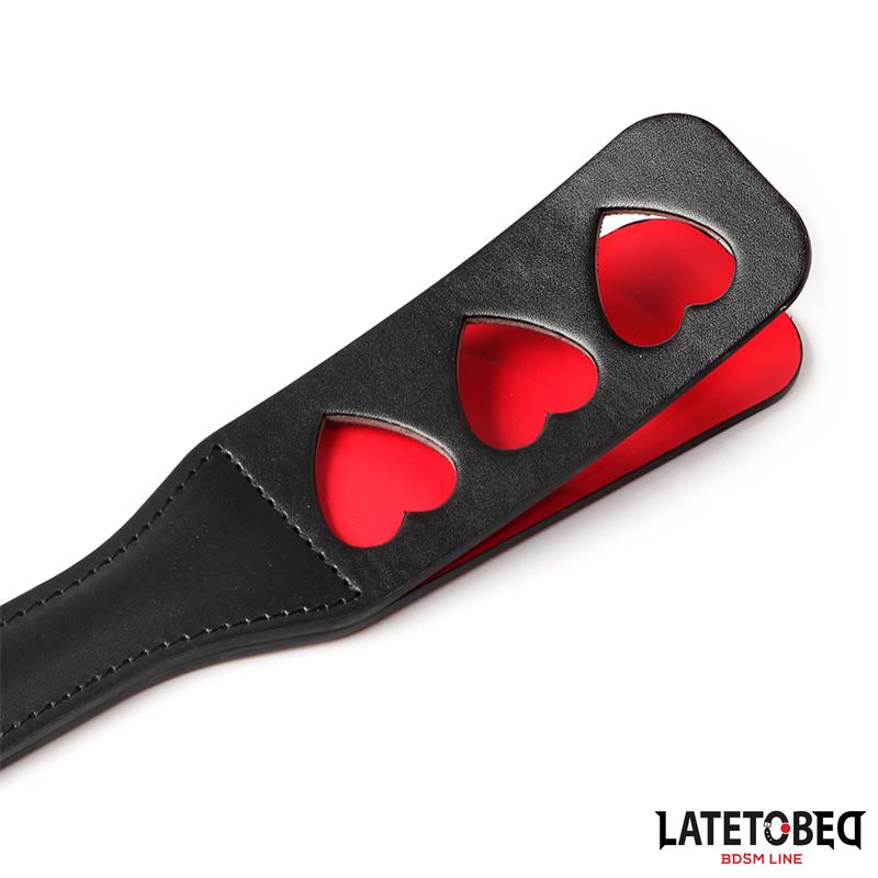 Pala Doble Capa con Corazones 32 cm