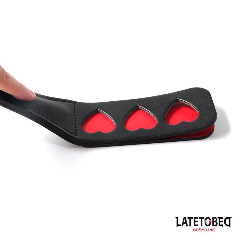 Pala Doble Capa con Corazones 32 cm