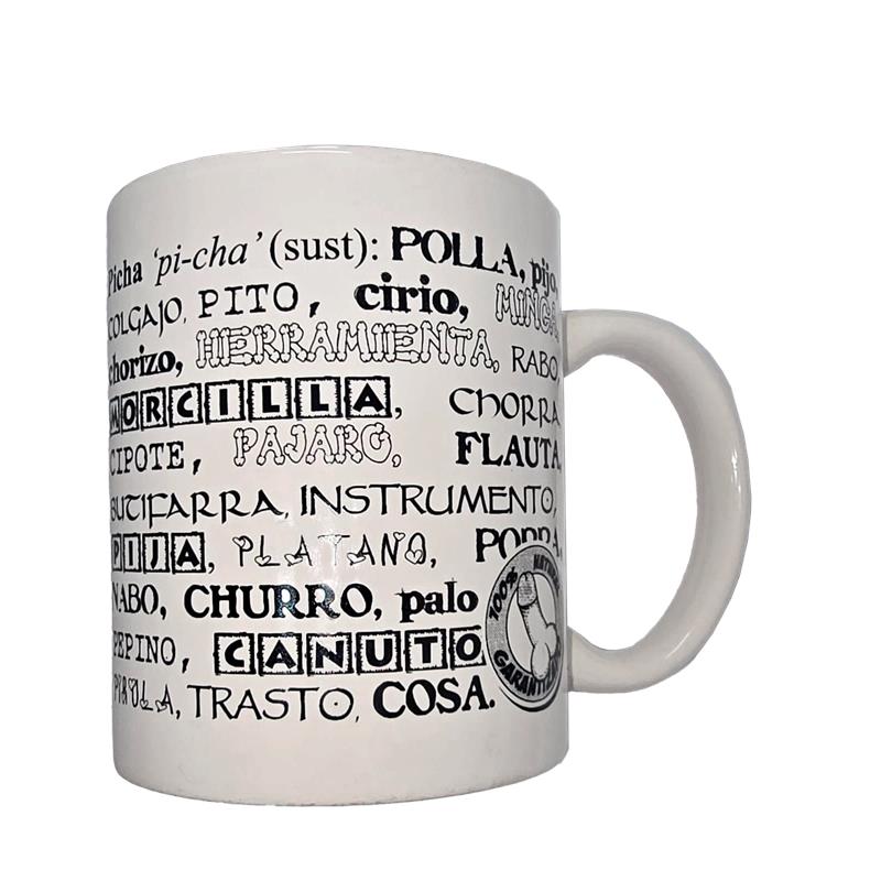 Taza Mug Sinonimos Penes 370ml