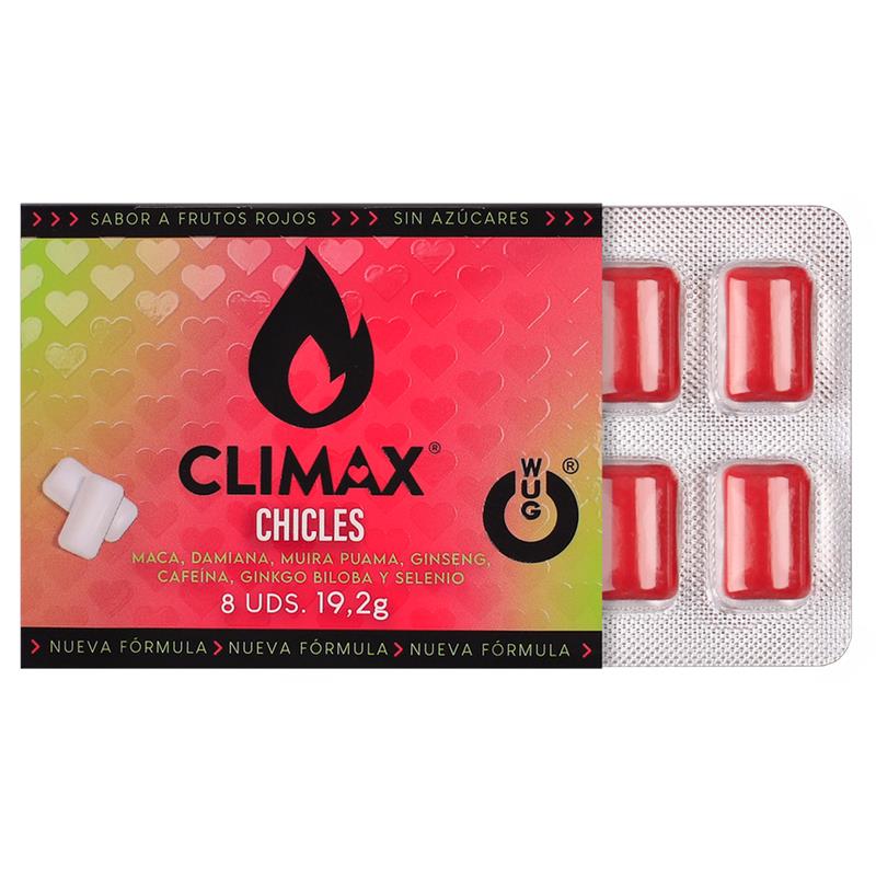 Chicle Climax Gum 8 Uds