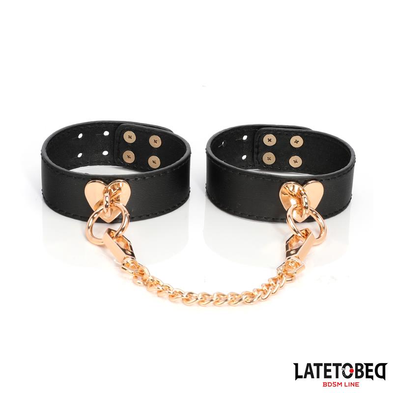 Kit Bondage de 8 Pz Cuero con Maletin de Almacenaje