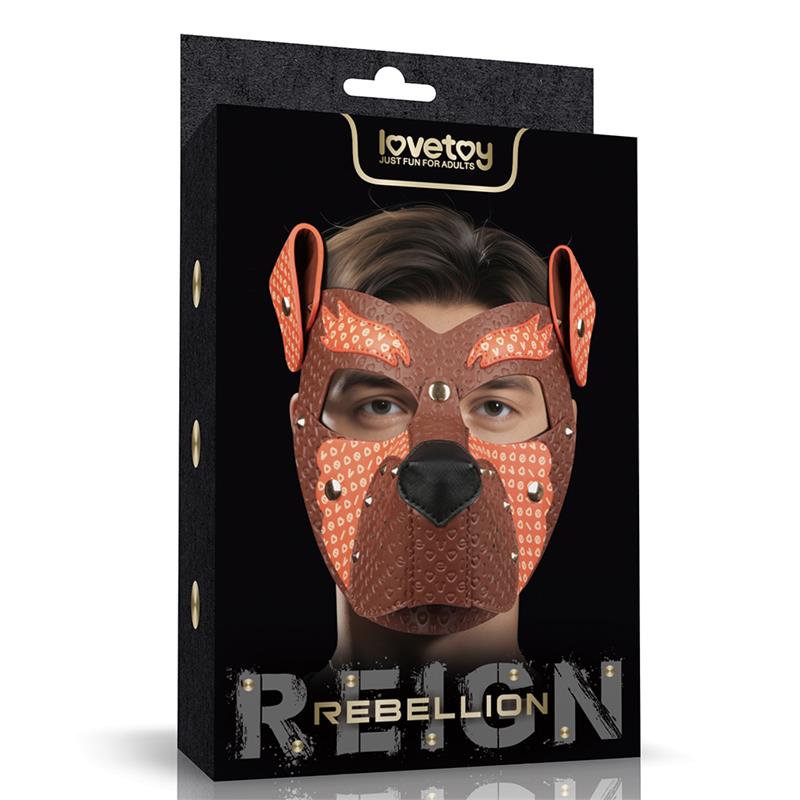 Mascara Cachorro Rebellion Reign Fox