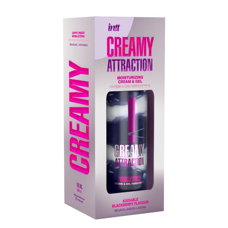 Crema y Gel Besable Sabor Mora 100 ml