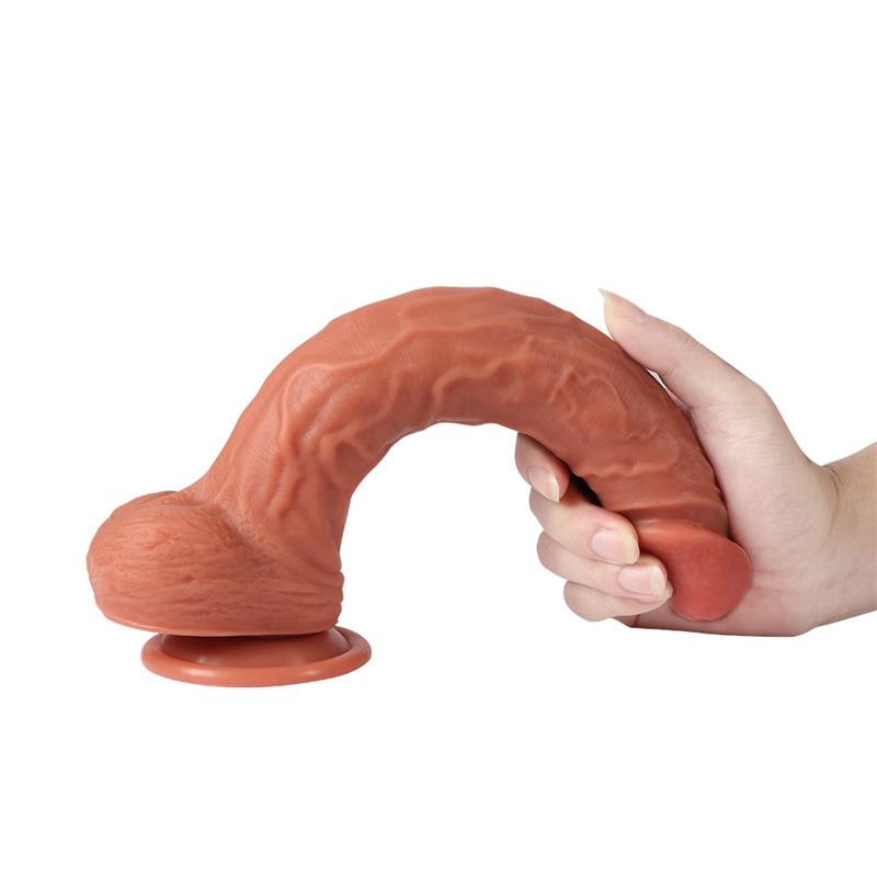 Len Dildo Silicona Dual Layer 1043