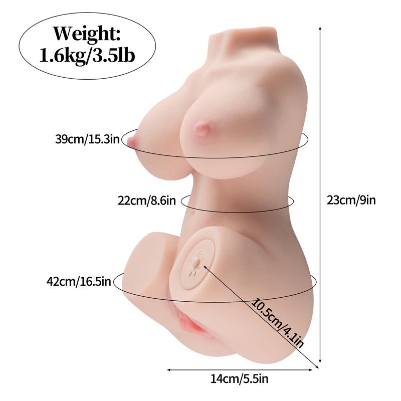 Lilinet Mini Torso con Vibracion 16 kg