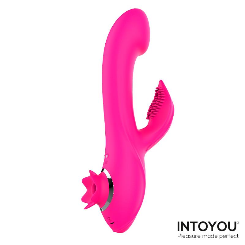 Magnoliapink Vibrador con Succion