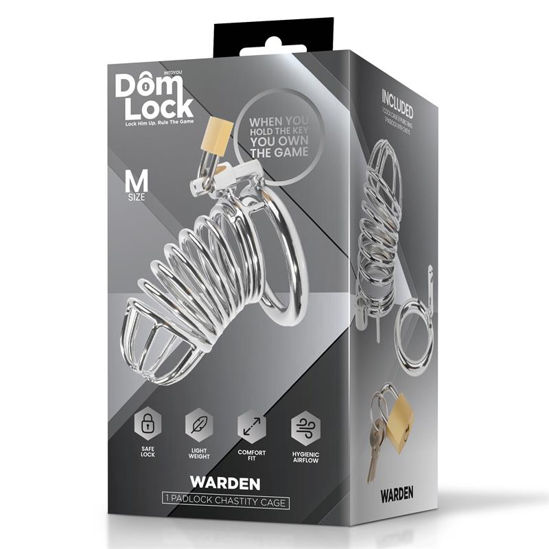 Warden Jaula para el Pene Talla M