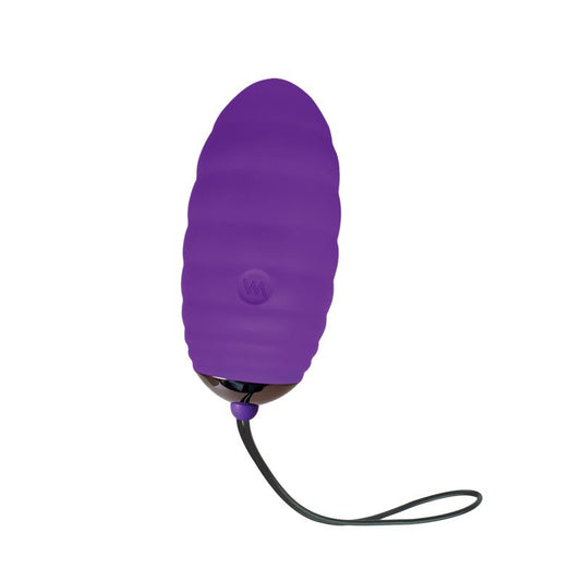 Huevo Vibrador Ocean Breeze 20 con Control Remoto Purpura