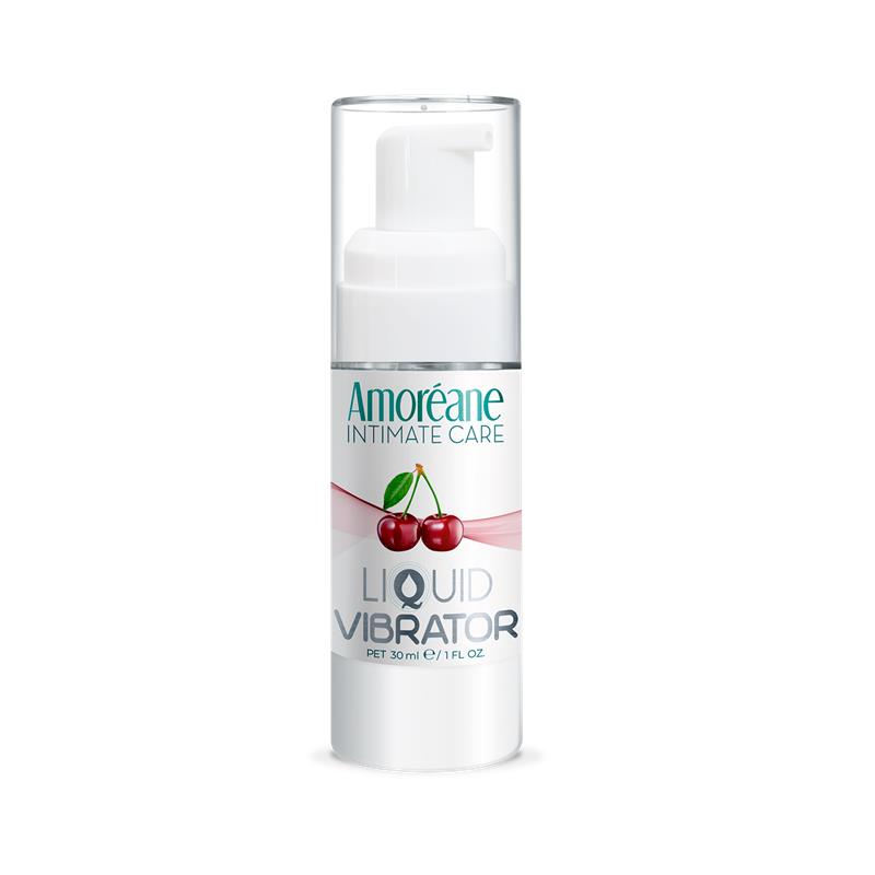 Vibrador Liquido Sabor Cereza 30 ml