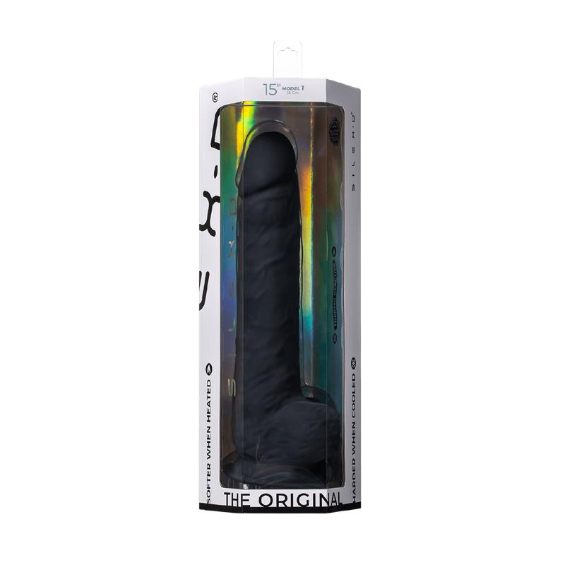 Dildo Dual Density Model 1 15 Negro