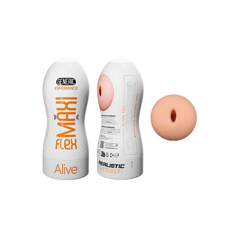Generic Maxi Flesh Masturbador Talla L