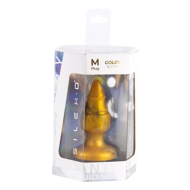 Goldy Plug anal Fantasy Silicona liquida