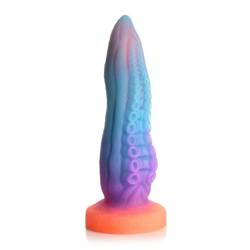 Dildo Tentaculo Brilla en la Oscuridad