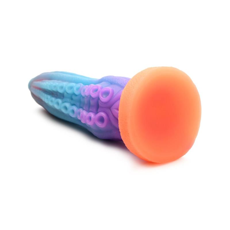 Dildo Tentaculo Brilla en la Oscuridad