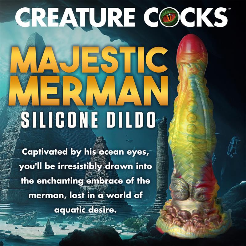 Majestic Merman Dildo Silicona