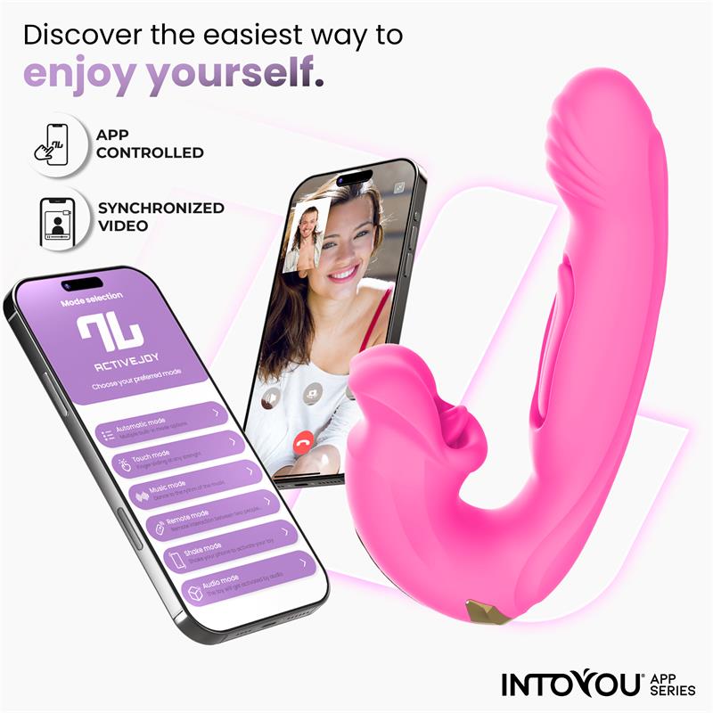 Bimby Vibrador con Mordisqueo y Lengua Doble Tapping con APP