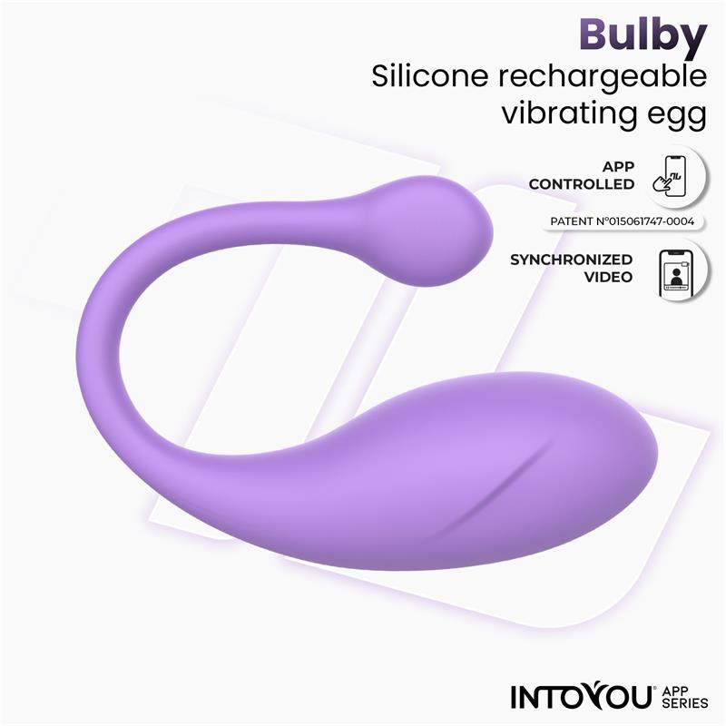 Bulby Huevo Vibrador con APP Lavanda