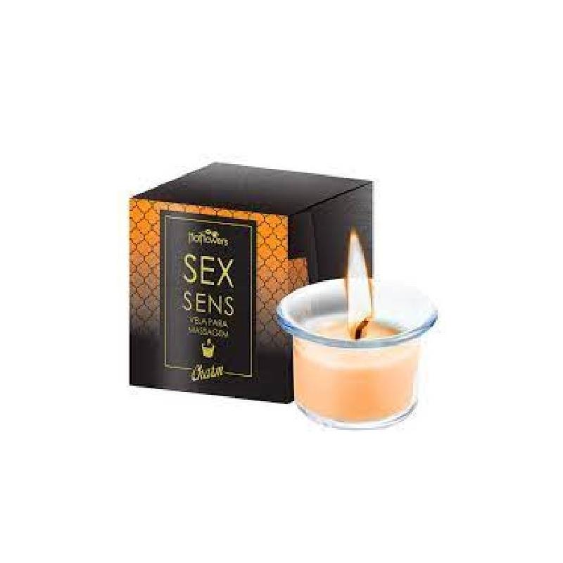 Vela de massagem com aroma de champanhe