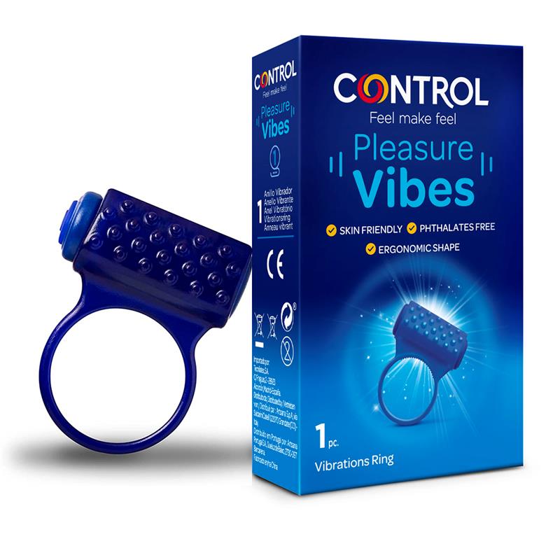 Anel peniano vibratório Pleasure Vibe