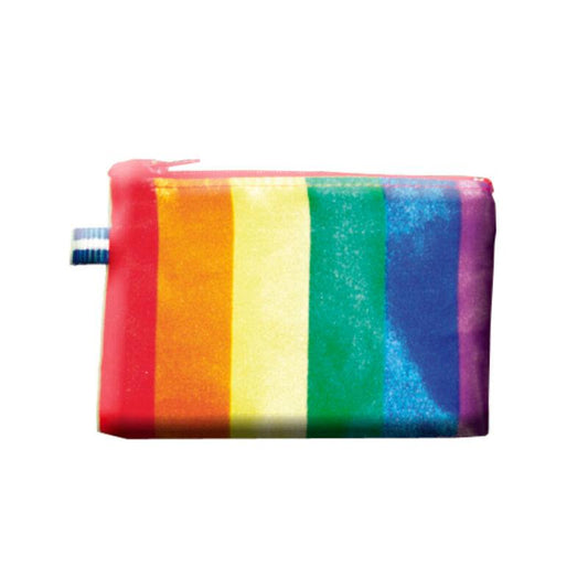 Carteira com as cores da bandeira LGBT+