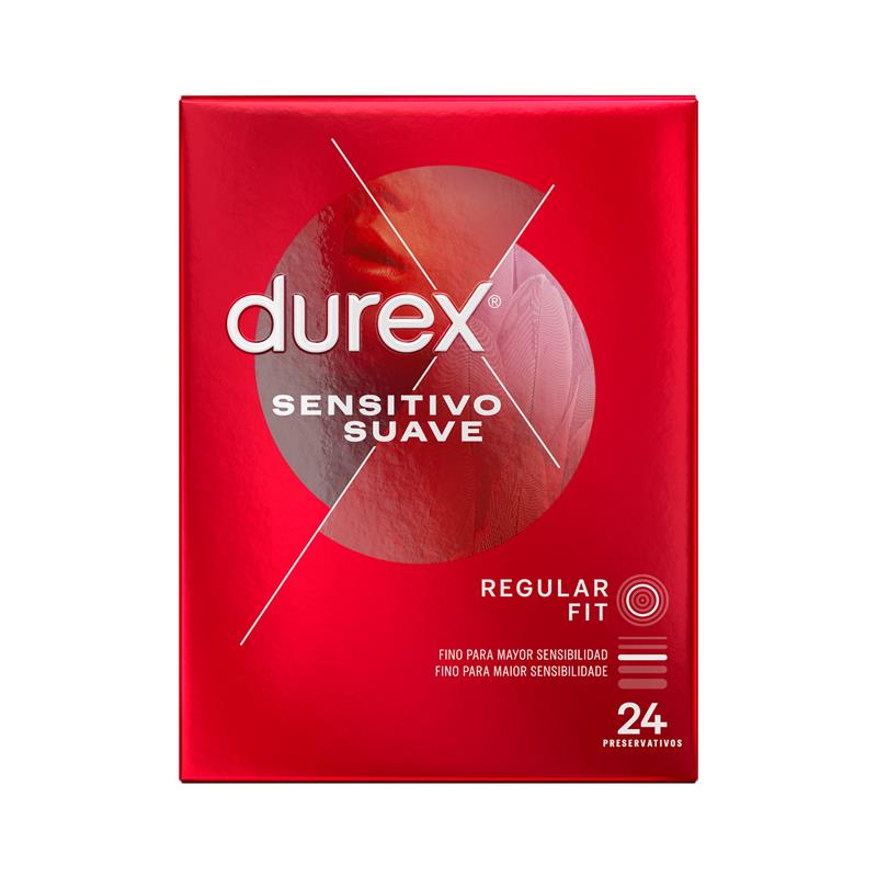 Preservativos macios e sensíveis 24 unidades