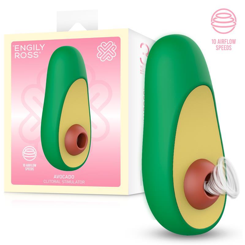 Avocado Estimulador de Clitoris con Succion