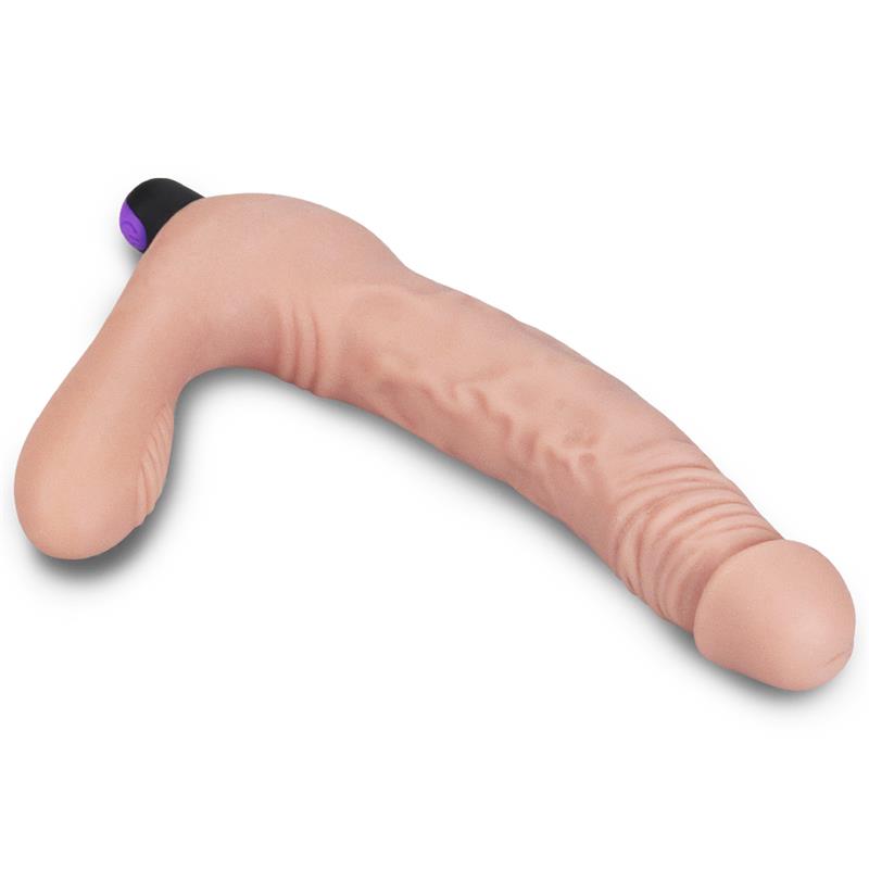 Doble Dildo Strapless Silicona USB