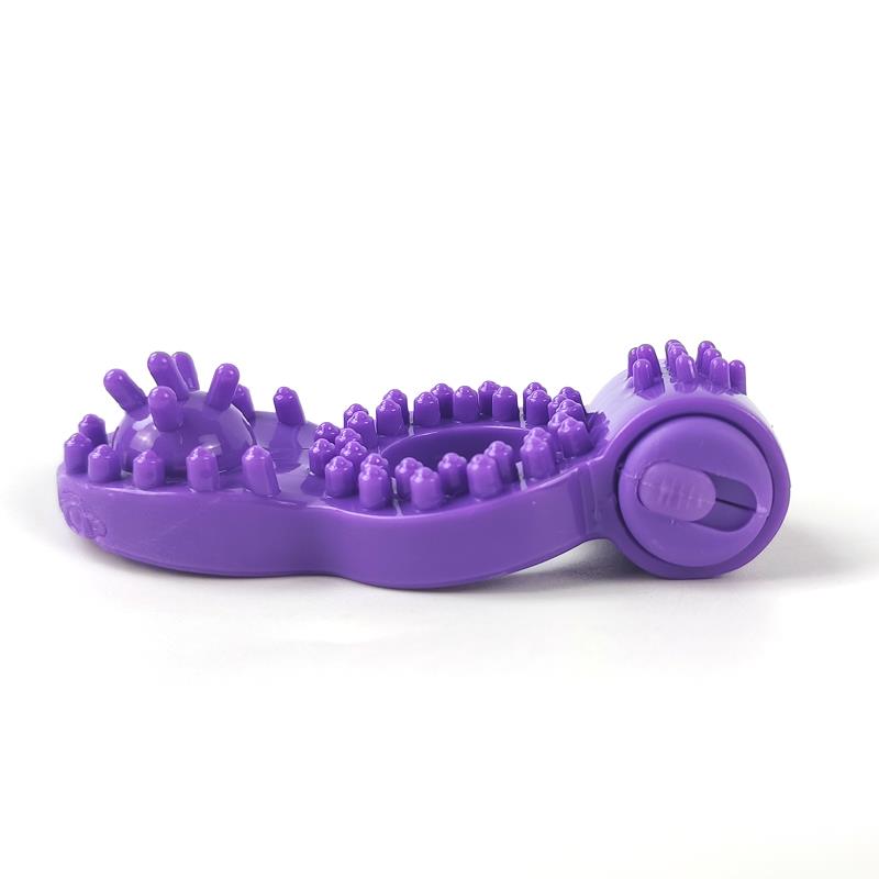 Anel peniano vibratório roxo