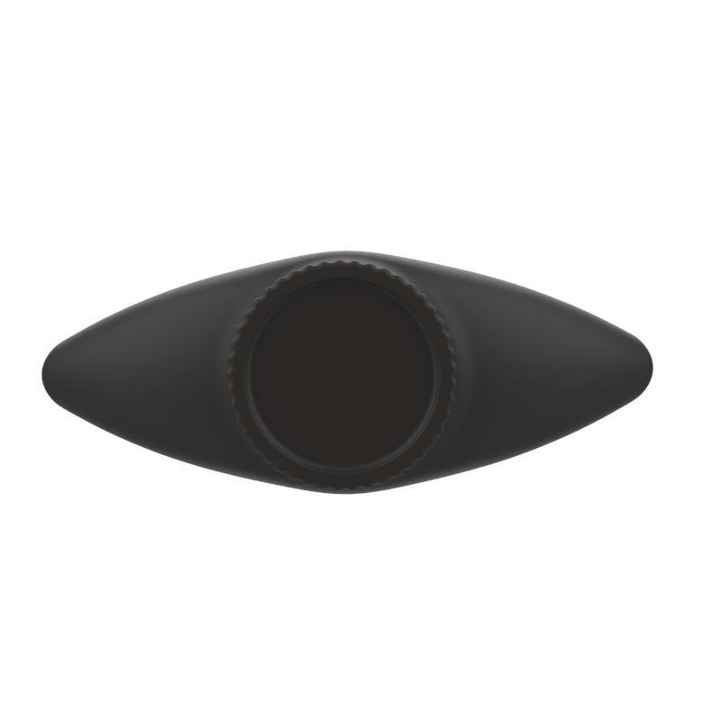 Plugue anal vibratório preto
