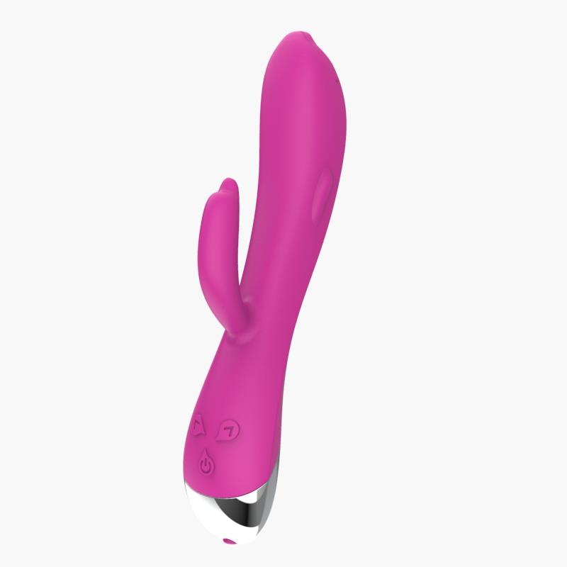 Vibrador USB Dolphin 6 funções rosa