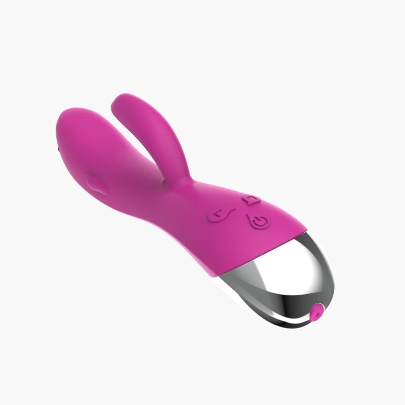 Vibrador USB Dolphin 6 funções rosa