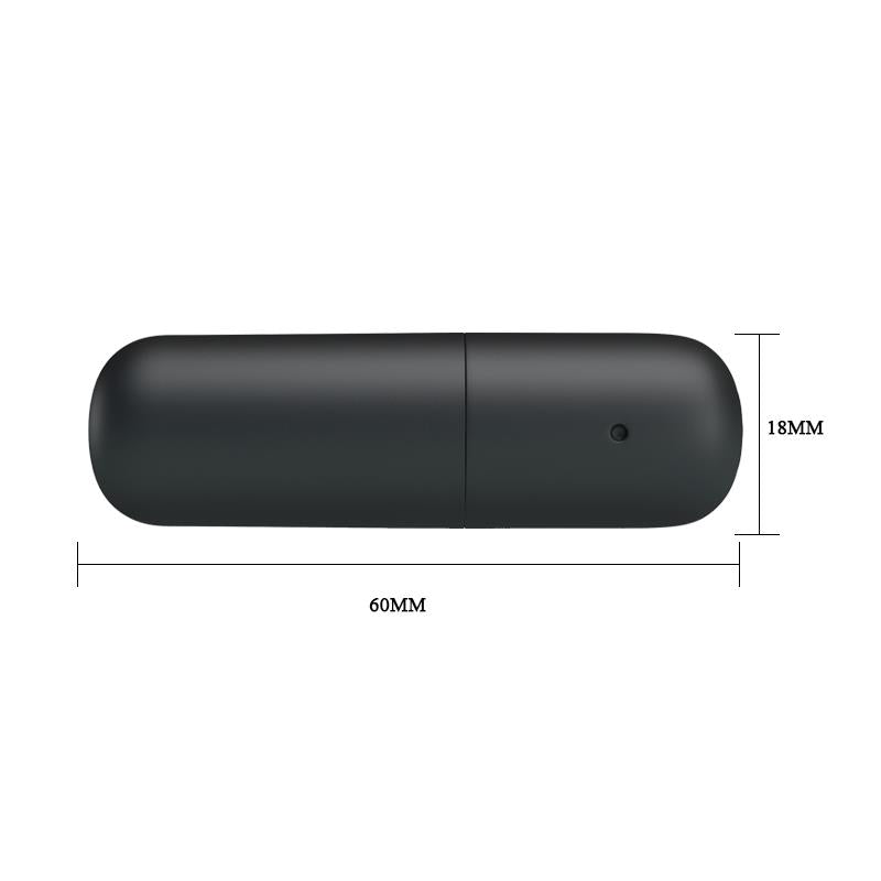 Bala vibratória de silicone Power 6 x 1,8 cm