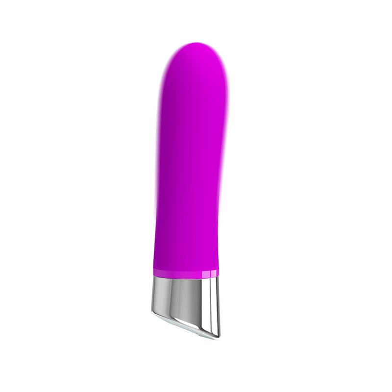 Vibrador de silicone roxo Sampson