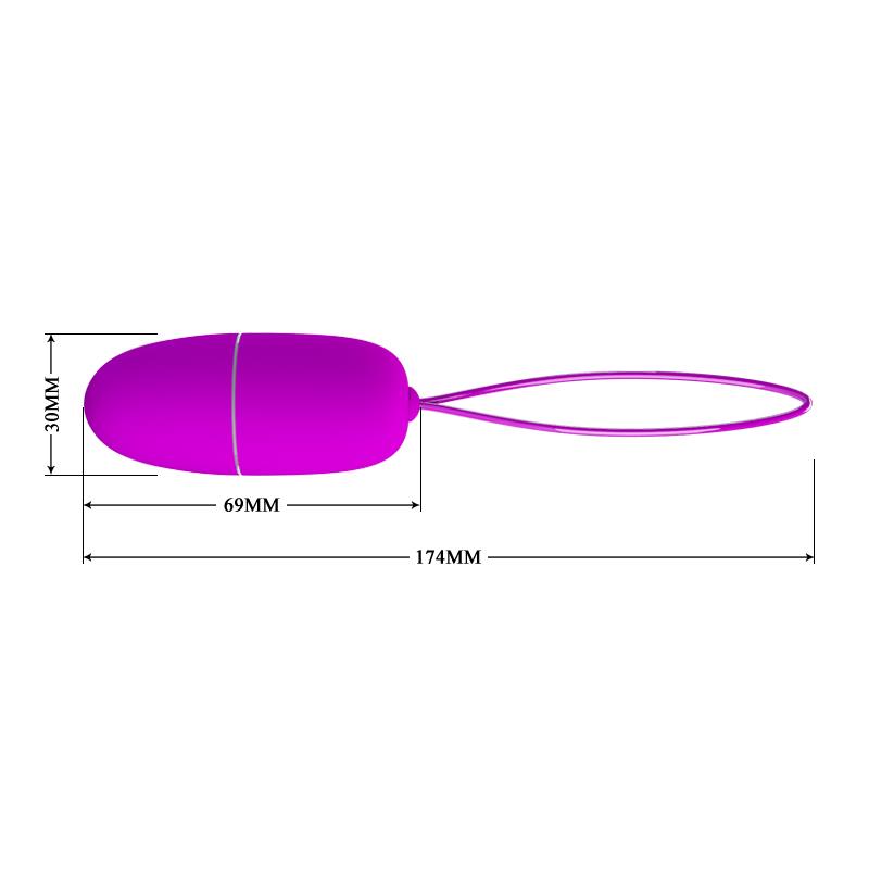 Ovo vibratório com controle remoto Selkie