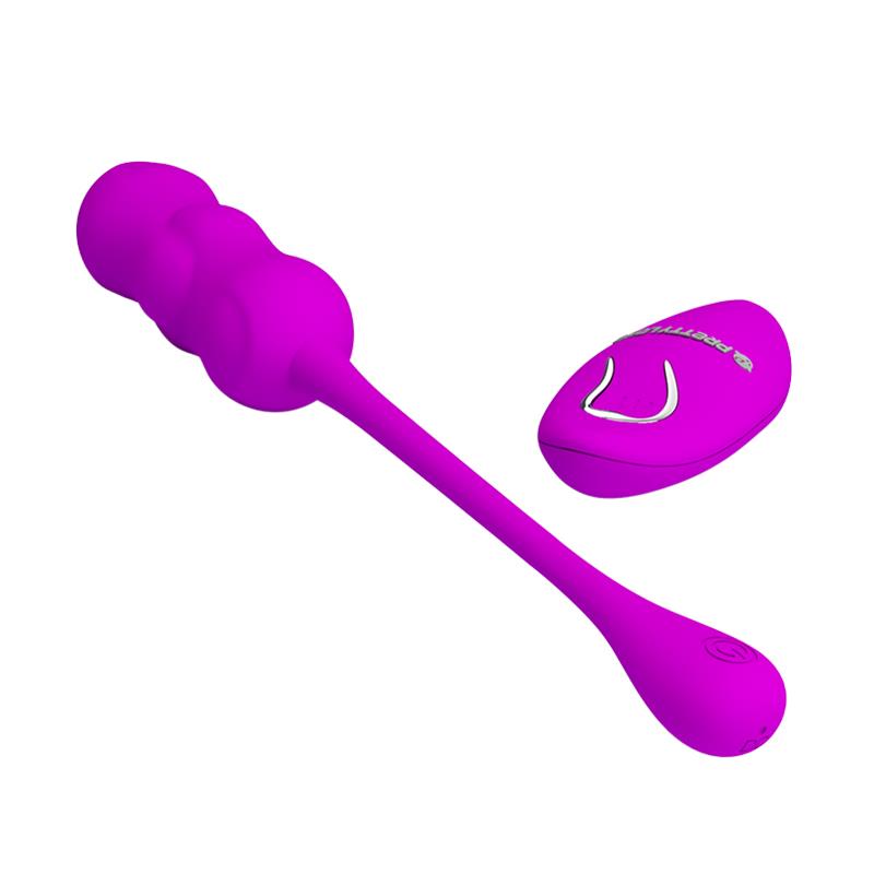 Ovo vibratório com controle remoto USB Leshy
