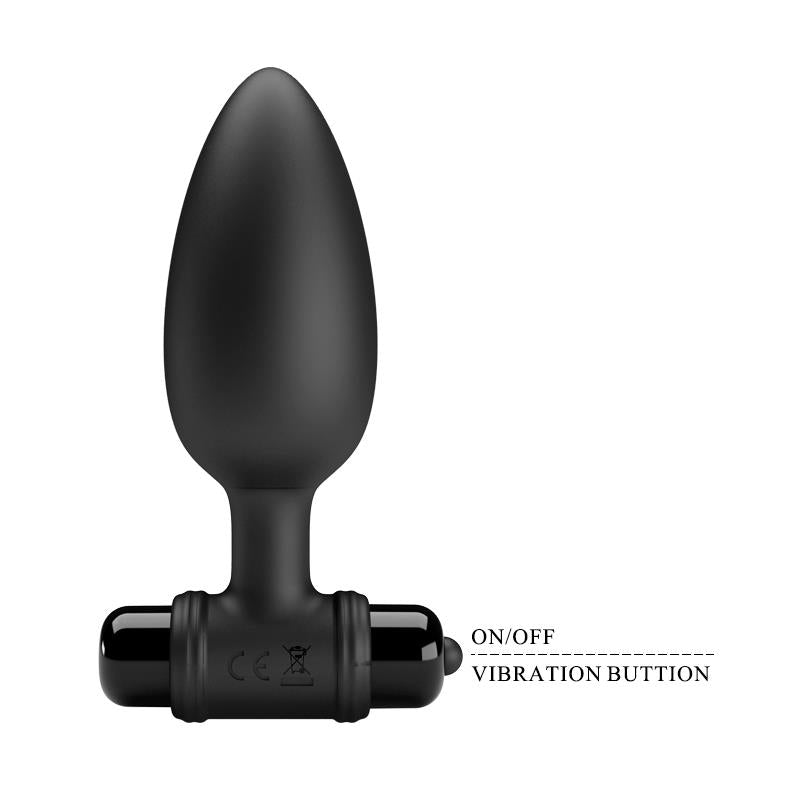 Plugue anal vibratório USB Vibra Butt Plug II