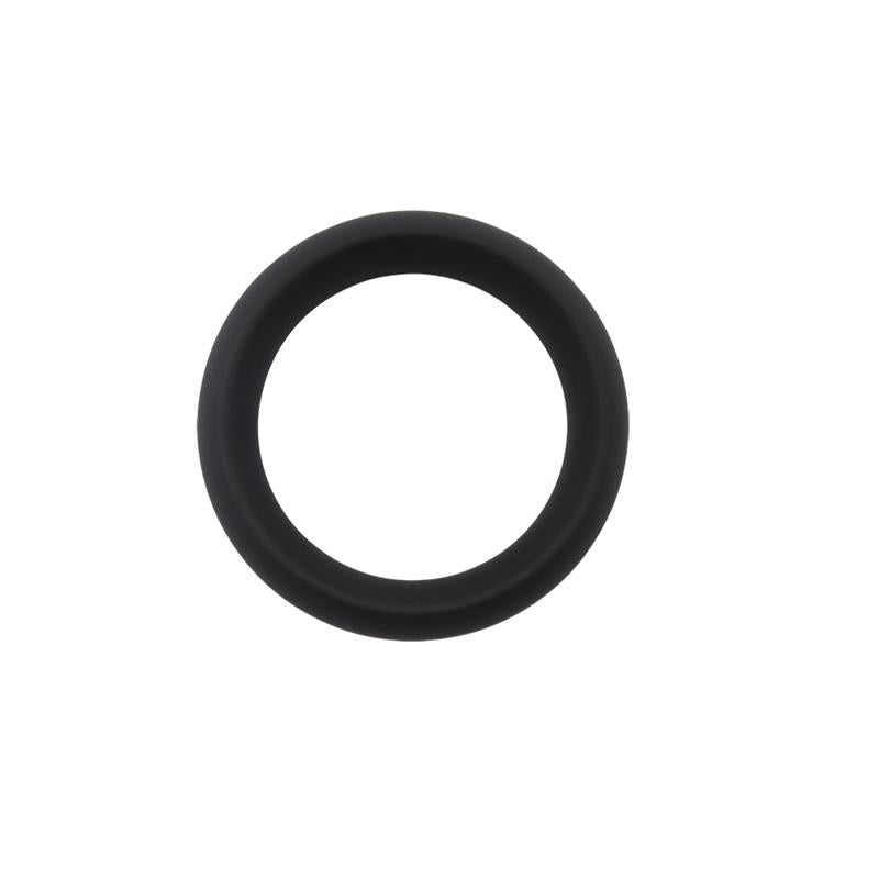 Anel Peniano de Silicone Infinity G Preto