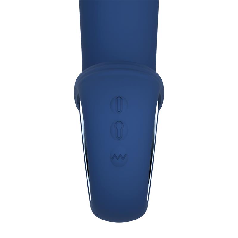 Vibrador Alpha Advanced com função de inflação e vibração USB Silicone