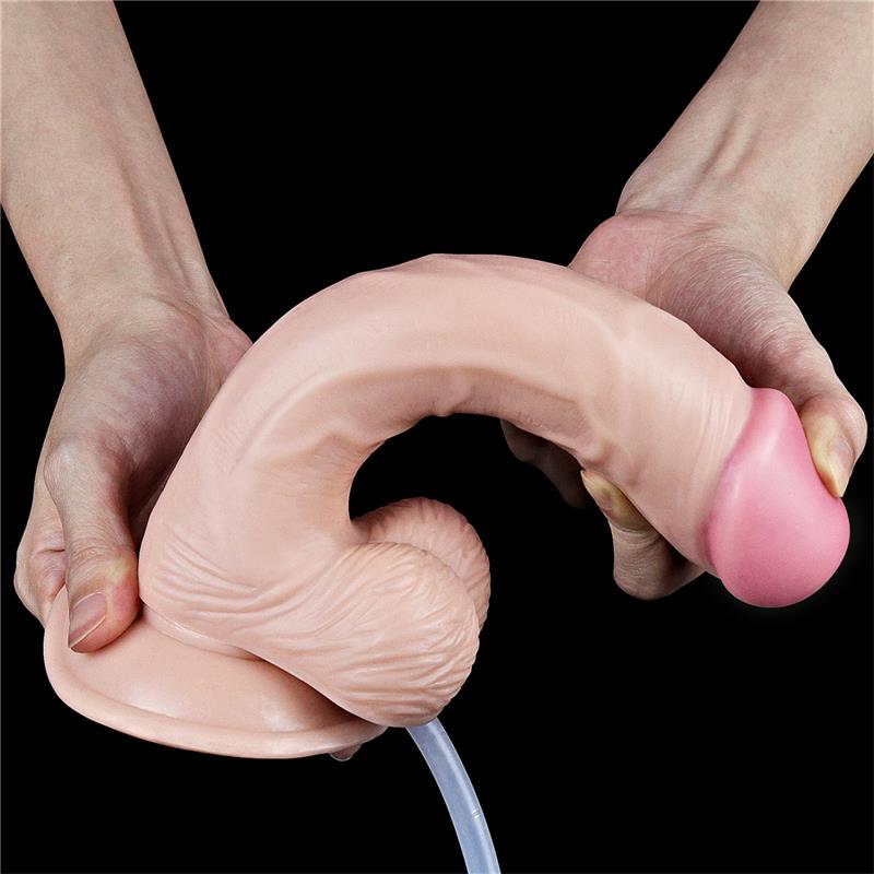 Dildo Esguichando 9 Natural