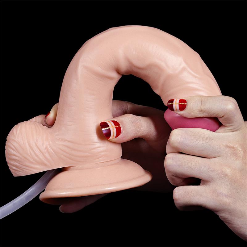 Dildo Esguichando 9 Natural
