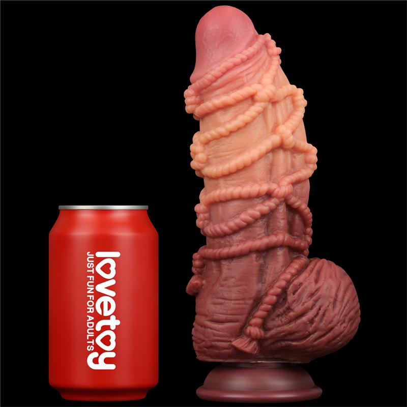 Dildo de camada dupla King Size Nature 9.5