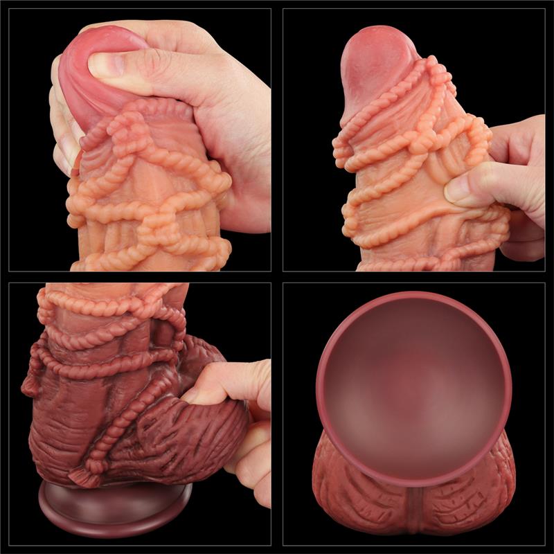 Dildo de camada dupla King Size Nature 9.5