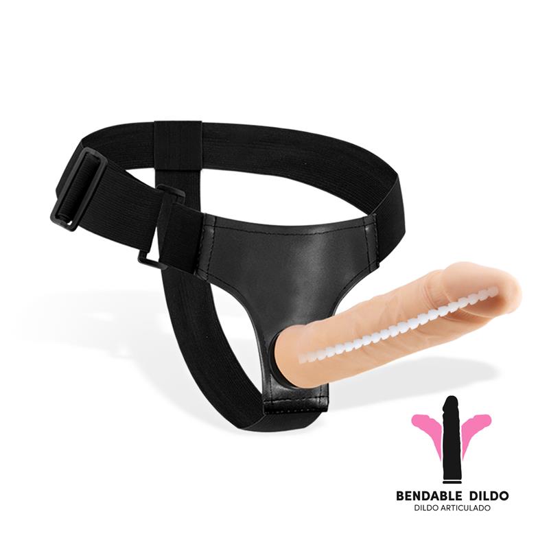 Arnês Magto com Dildo Realista Articulado