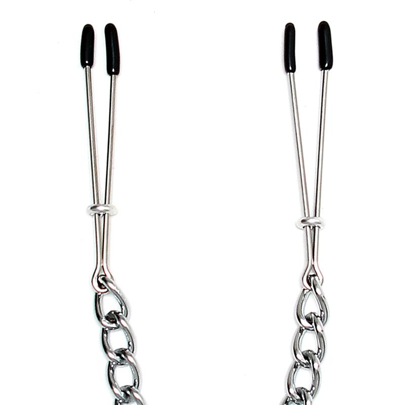 Grampos de mamilo Rimba Bondage Play - Ajustáveis